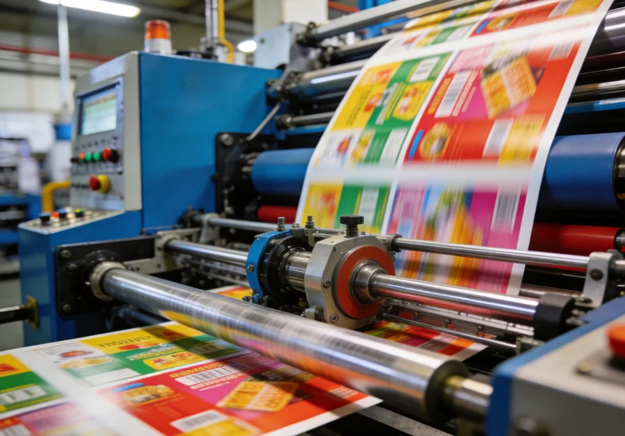 Modern flexographic printing machines combine high-speed operation with precision color reproduction for diverse packaging applications