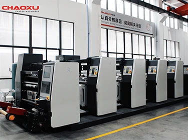 CHAOXU CX-JZ.D Full Servo Flexographic Printing Machine – Built for Paper Packaging