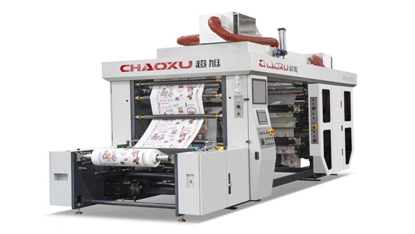 CX-CD.Z 4-Color Stack Type Flexographic Printing Machine for Paper Packaging